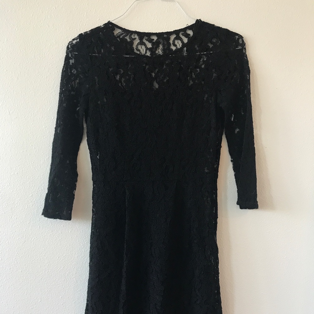 Gorgeous black lace Madewell dress